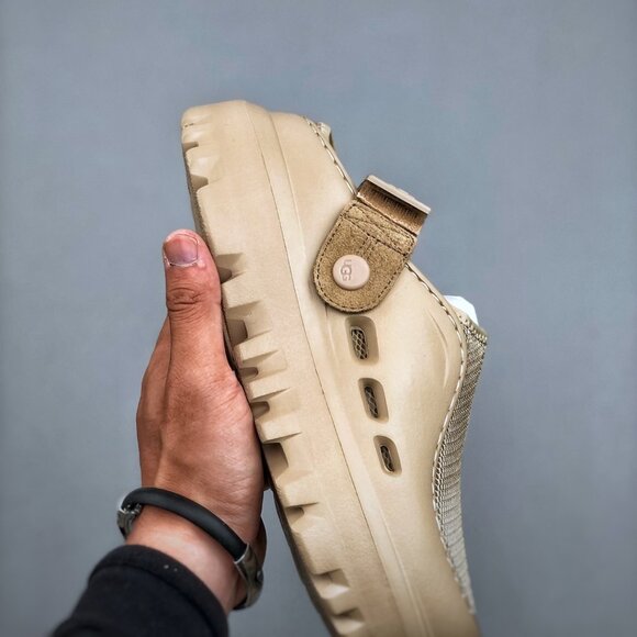 UGG Tasman Closed-Toe Slippers Tan